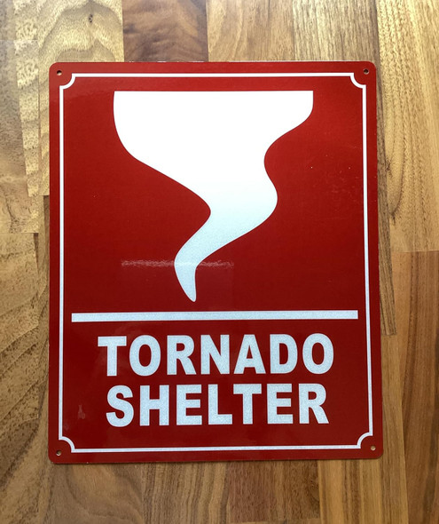 NYC TORNADO SHELTER SIGN