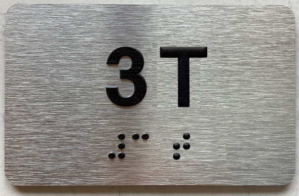 APT# 3T SILVER Sign