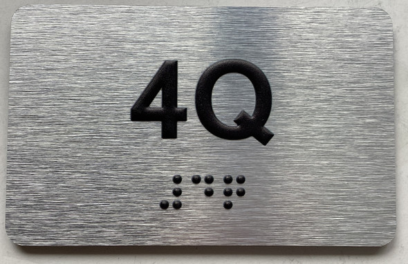 APT# 4Q SILVER Sign