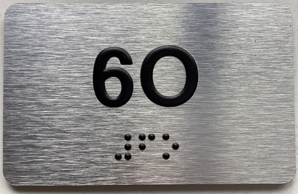 APT# 6O SILVER Sign