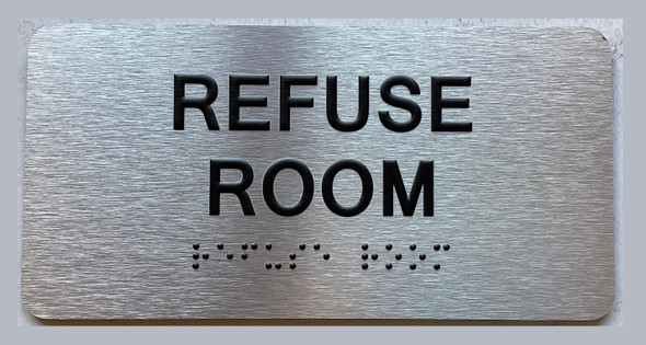 REFUSE ROOM Hpd Sign