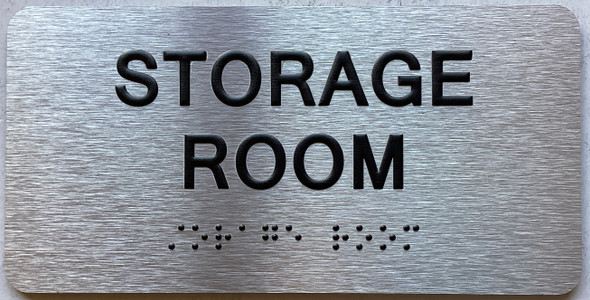 STORAGE ROOM Sign