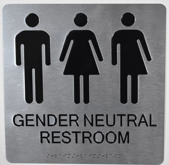 Gender Neutral Restroom Wall