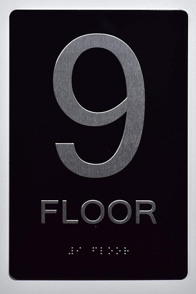 Floor Number  Signage -9TH Floor  Signage,