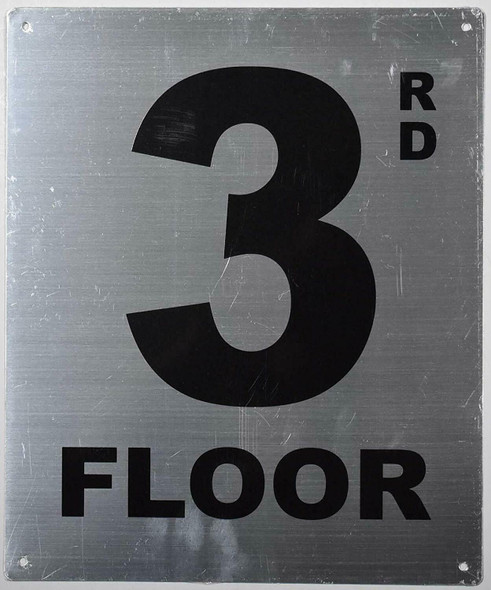 3rd Floor  Signage