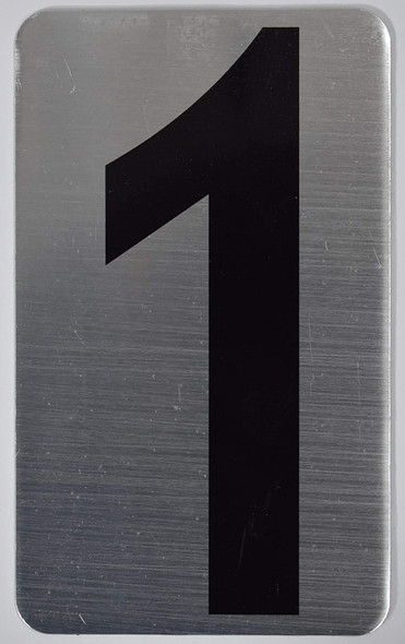 House Number  Signage/Apartment Number  Signage- one 1