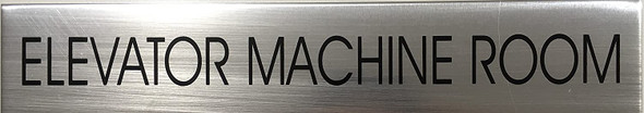 ELEVATOR MACHINE ROOM  Signage - Delicato line