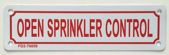 "OPEN SPRINKLER CONTROL"