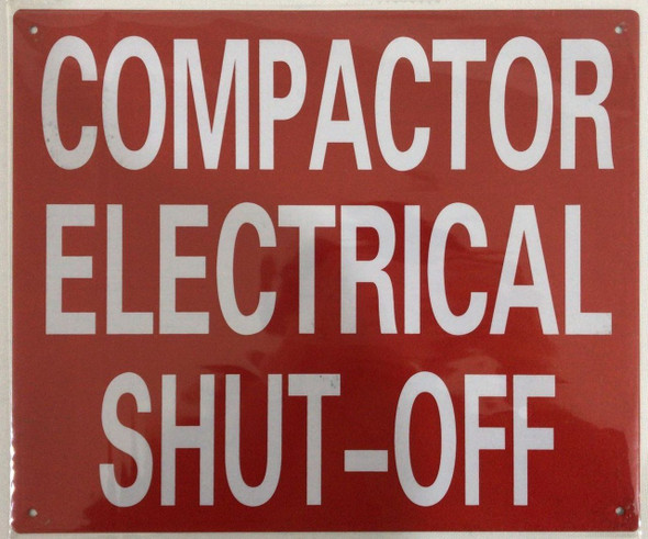 COMPACTOR ELECTRICAL SHUT OFF