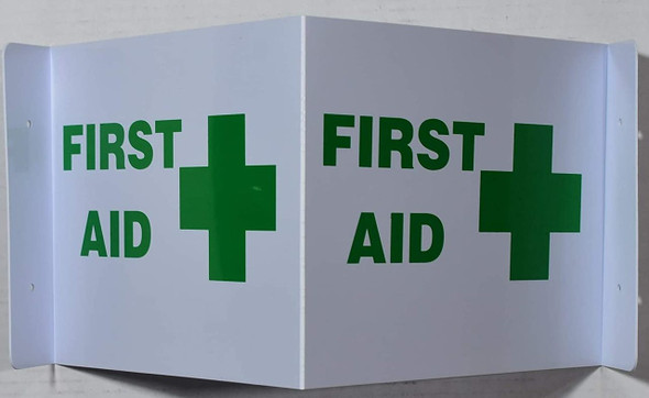 First AID 3D  Signage Projection  Signage/First AID  Signage Hallway  Signage