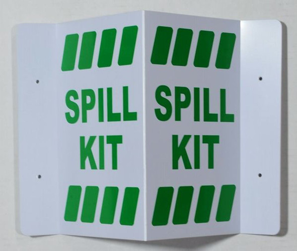 Spill KIT 3D Projection  Signage/Spill KIT Hallway  Signage