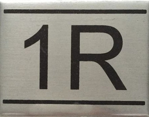 APARTMENT NUMBER  Signage -1R