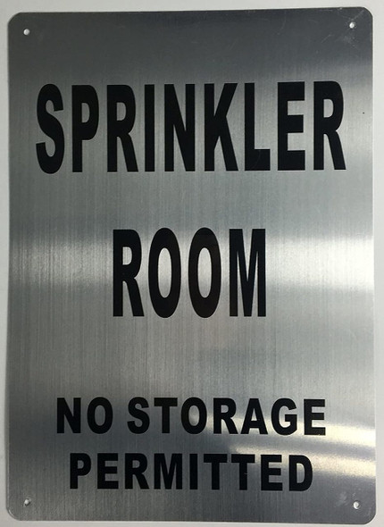 Sprinkler Room  Signage