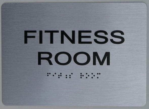 FITNESS ROOM Sign for Building