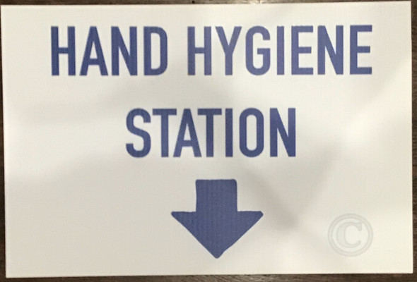 COVID19  DOB Hand Hygiene station SIGN signs Sign