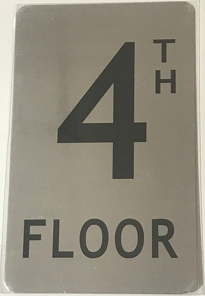 4TH FLOOR SIGN