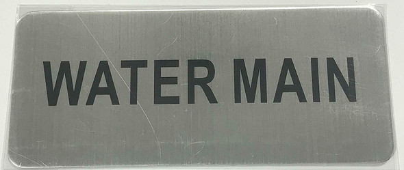 WATER MAIN  Signage