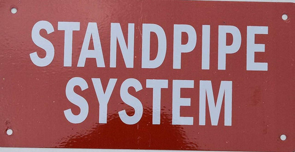 Standpipe System Sign