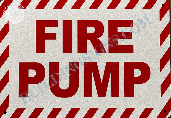 FIRE Pump Sign