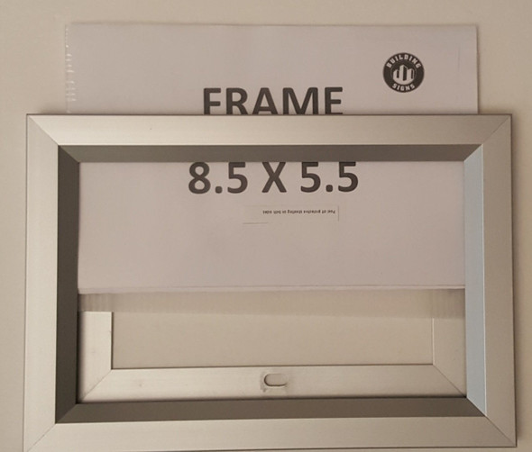 SIGN Elevator Permit Frame