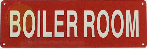 BOILER ROOM SIGN