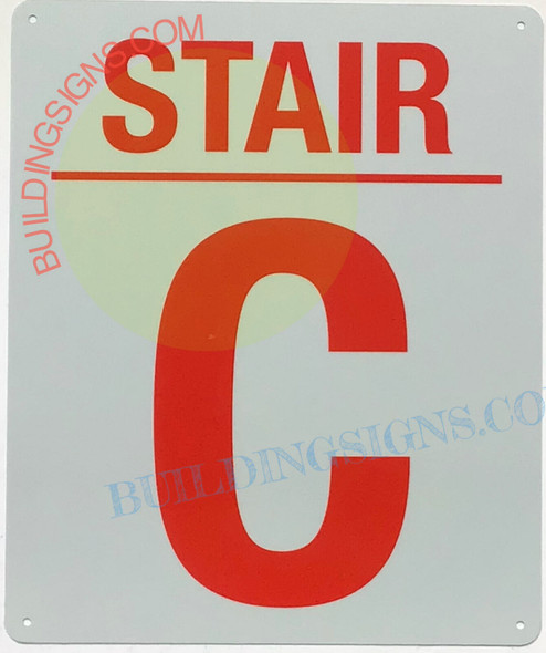 STAIR C SIGN