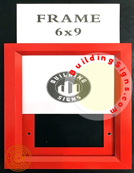 Red Frame Inspection Frame