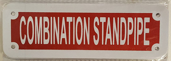 COMBINATION STANDPIPE  Signage