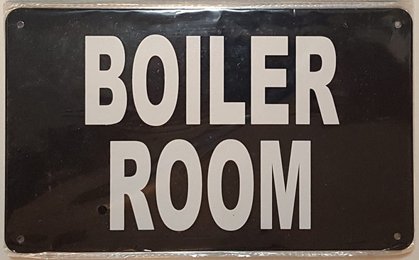 BOILER ROOM  Signage