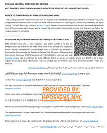 Rent Transparency Act sign