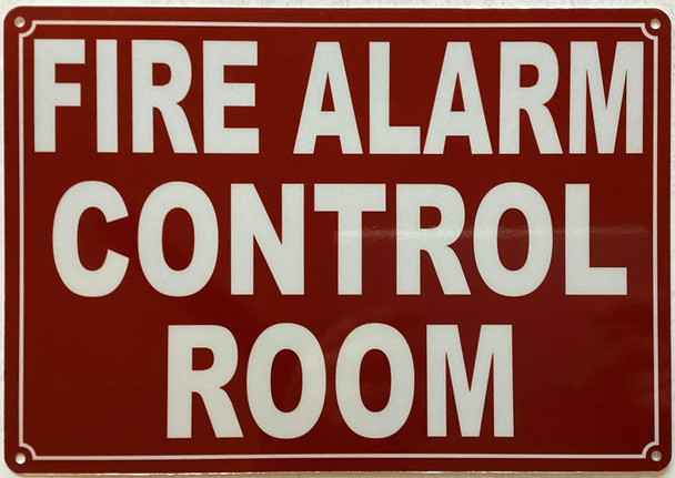 FIRE ALARM CONTROL ROOM SIGN