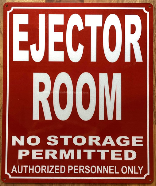 EJECTOR ROOM SIGN