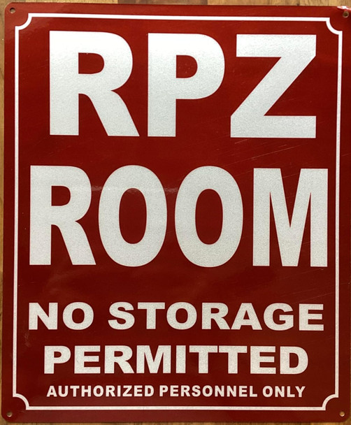 RPZ ROOM SIGN