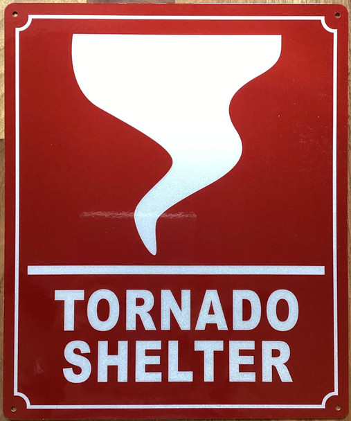 TORNADO SHELTER SIGN