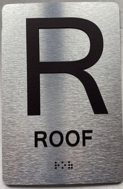 FLOOR R ROOF Sign