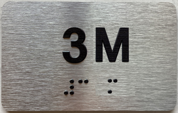 APT# 3M SILVER Sign