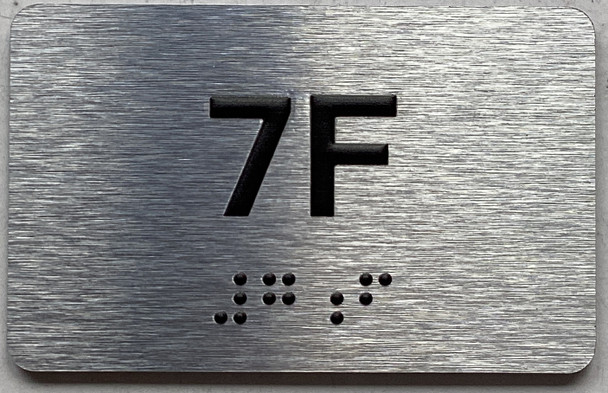 APT# 7F SILVER Sign