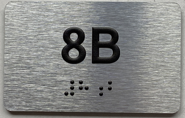 APT# 8B SILVER Sign