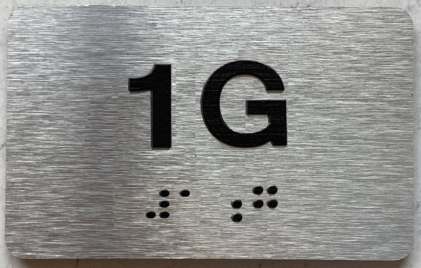 APT# 1G Sign