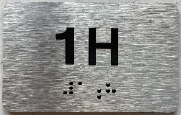 APT# 1H Sign
