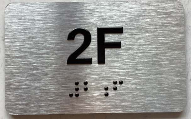 APT# 2F Sign