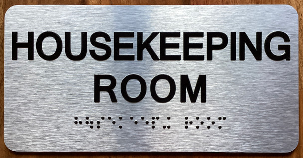 The Housekeeping Room Sign