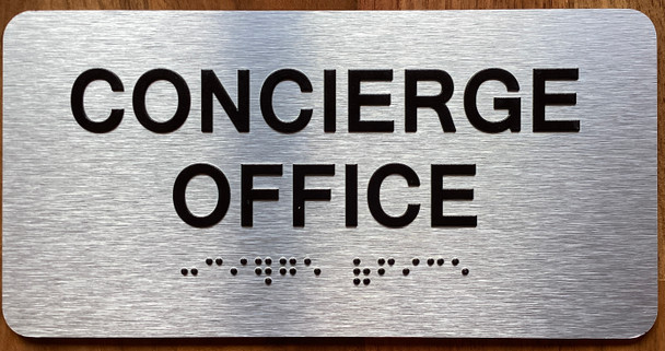 The Concierge Office Sign
