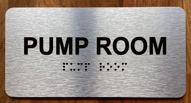 The Pump Room Sign