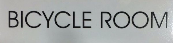 BICYCLE ROOM - Delicato line Sign