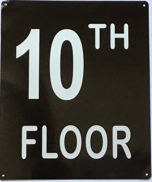 10TH FLOOR SIGN