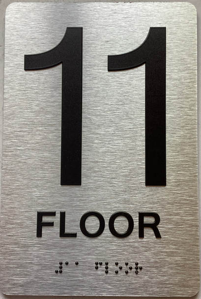 FLOOR  11 Number Sign