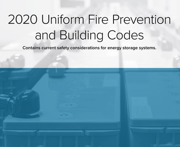 2020 Uniform Fire Prevention  and Building Codes