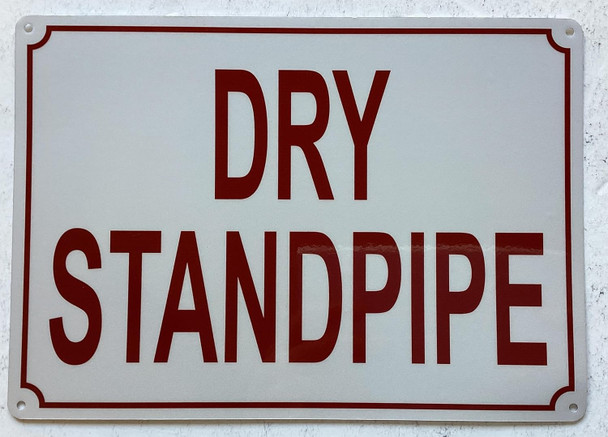 DRY STANDPIPE SIGN