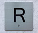 HPD ELEVATOR R FLOOR SIGN